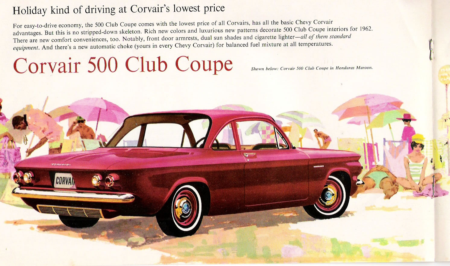 1962 Chevrolet Corvair Brochure Page 9